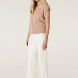 FLAX Scoop Top | TERRACOTTA