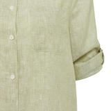 PURE Linen Shirt Dress | PISTACHIO
