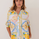 LINEN Shirtmaker Dress | AMALFI DREAMS