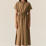 AVRID Drawcord Dress | KHAKI
