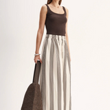 MILO Stripe Pant | CHOCOLATE STRIPE