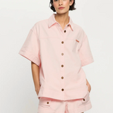 MARLA Denim Shirt | PINK
