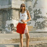 TROPIQUES Terry Short | APPLE RED