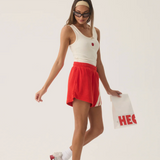 TROPIQUES Terry Short | APPLE RED