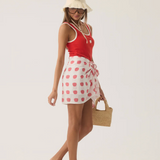 MANZANA Rib Tank | APPLE RED