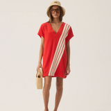 TROPIQUES Terry Dress | APPLE RED