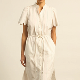 PORTSIDE Dress | PORCELAIN