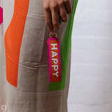 BEADED Keychain | HAPPY DAYS