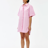 FREYA Dress | BLUSH WASH DENIM