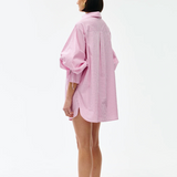 ASHTON Shirt | PINK PINSTRIPE