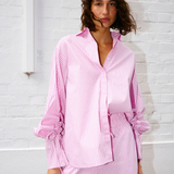 ASHTON Shirt | PINK PINSTRIPE