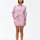 JUNIPER Short | PINK PINSTRIPE