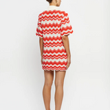 LEIGHTON Mini Dress | CORAL
