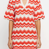 LEIGHTON Mini Dress | CORAL