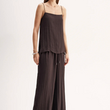 BECKETT Top | CHOCOLATE