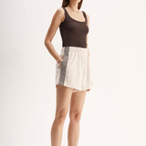 BEAU Shorts | ECRU