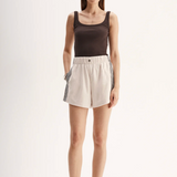 BEAU Shorts | ECRU