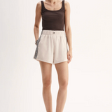 BEAU Shorts | ECRU