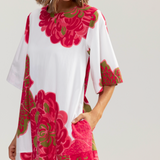 HIBISCUS Midi Dress