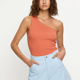 TALLULAH One Shoulder Tank
