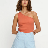 TALLULAH One Shoulder Tank