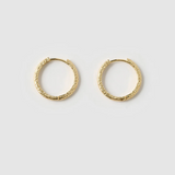 ARABELLA Gold Hoop Earrings
