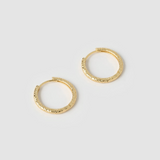 ARABELLA Gold Hoop Earrings
