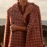 REVEL Coat | BERRY CHECK