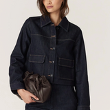 BURKE Denim Jacket | DARK INDIGO