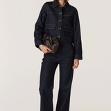 BURKE Denim Jacket | DARK INDIGO