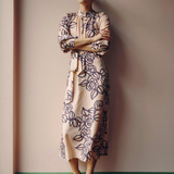 BLOOM Dress | STENCIL FLORAL