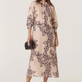 BLOOM Dress | STENCIL FLORAL