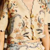 BOHO Beauty Butter Short Sleeve Top