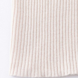 VESPA Ribbed Polo | CHALK