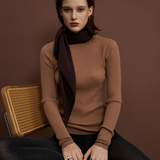 VAMP Ribbed Keyhole Crew | NUTMEG