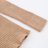 VAMP Ribbed Keyhole Crew | NUTMEG