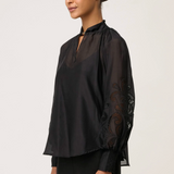SIMONA Cotton Silk Blouse