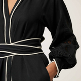 RHEA Embroidered Maxi Dress