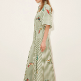 BISOU Embroidered Shirtdress