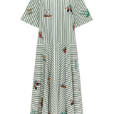 BISOU Embroidered Shirtdress