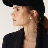 WOOL Cashmere Cap | NAVY