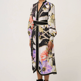 CAMILLE Viscose Faille Dress