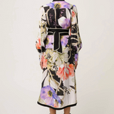 CAMILLE Viscose Faille Dress