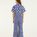 BLUE Dream Checkered Pant