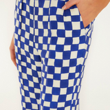 BLUE Dream Checkered Pant