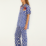 BLUE Dream Checkered Pant