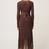 RHIANNON Knit Dress | MOCHA