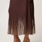 RHIANNON Knit Dress | MOCHA