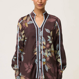 ASHER Viscose Faille Shirt