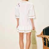 CAMELIA Embellished Mini Dress